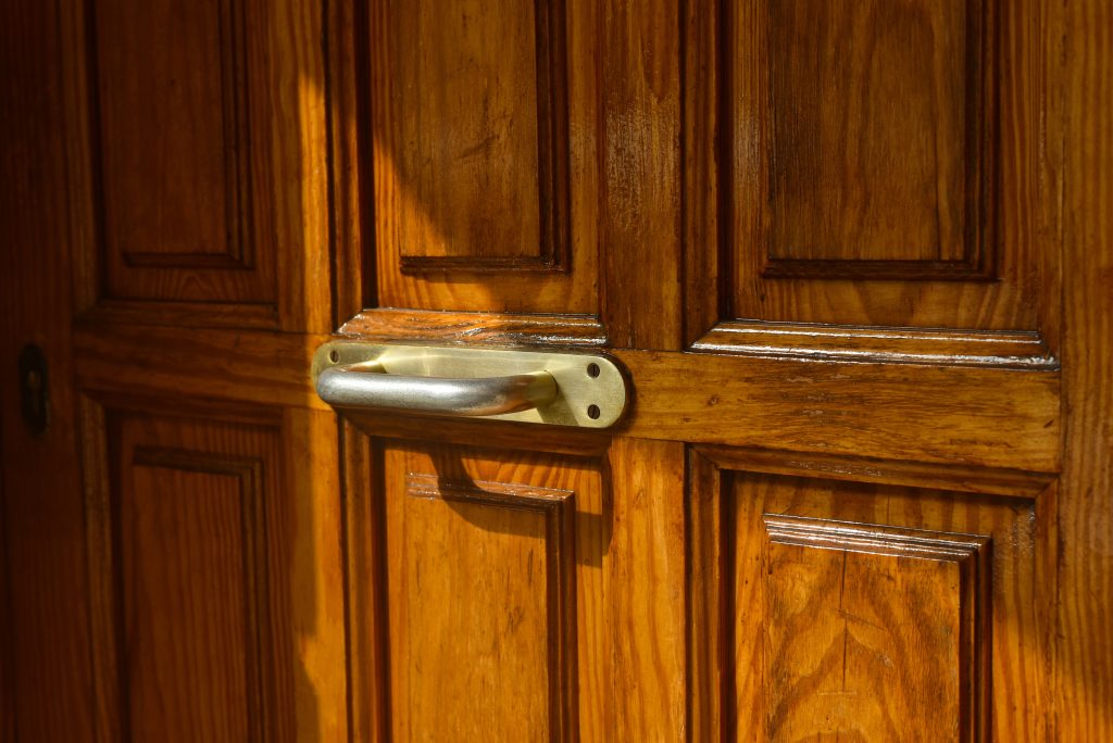 front door hardware wooden door bronze handle