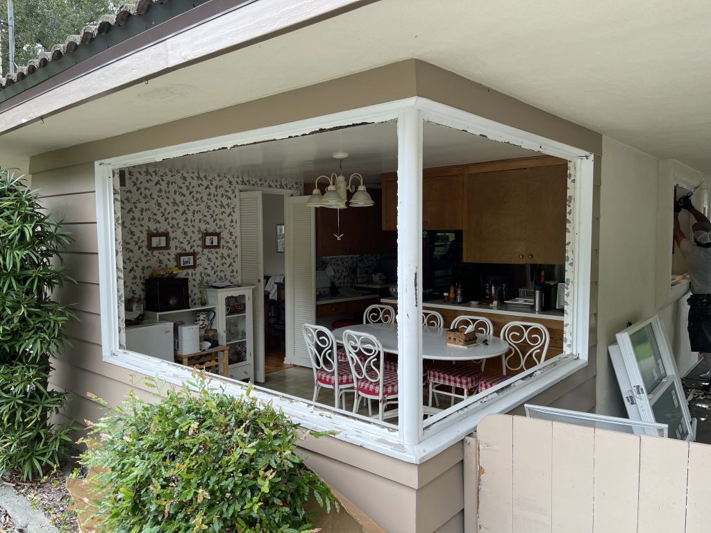 how much does window installation cost big window kitchen table on the back